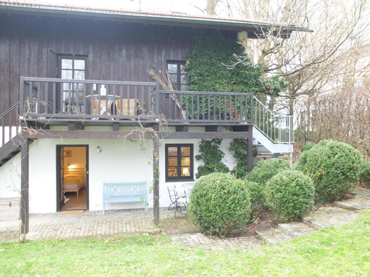 Gartenstudio-Apartment Tausendfreund - Adults Only - Am Chiemsee Breitbrunn am Chiemsee Bagian luar foto